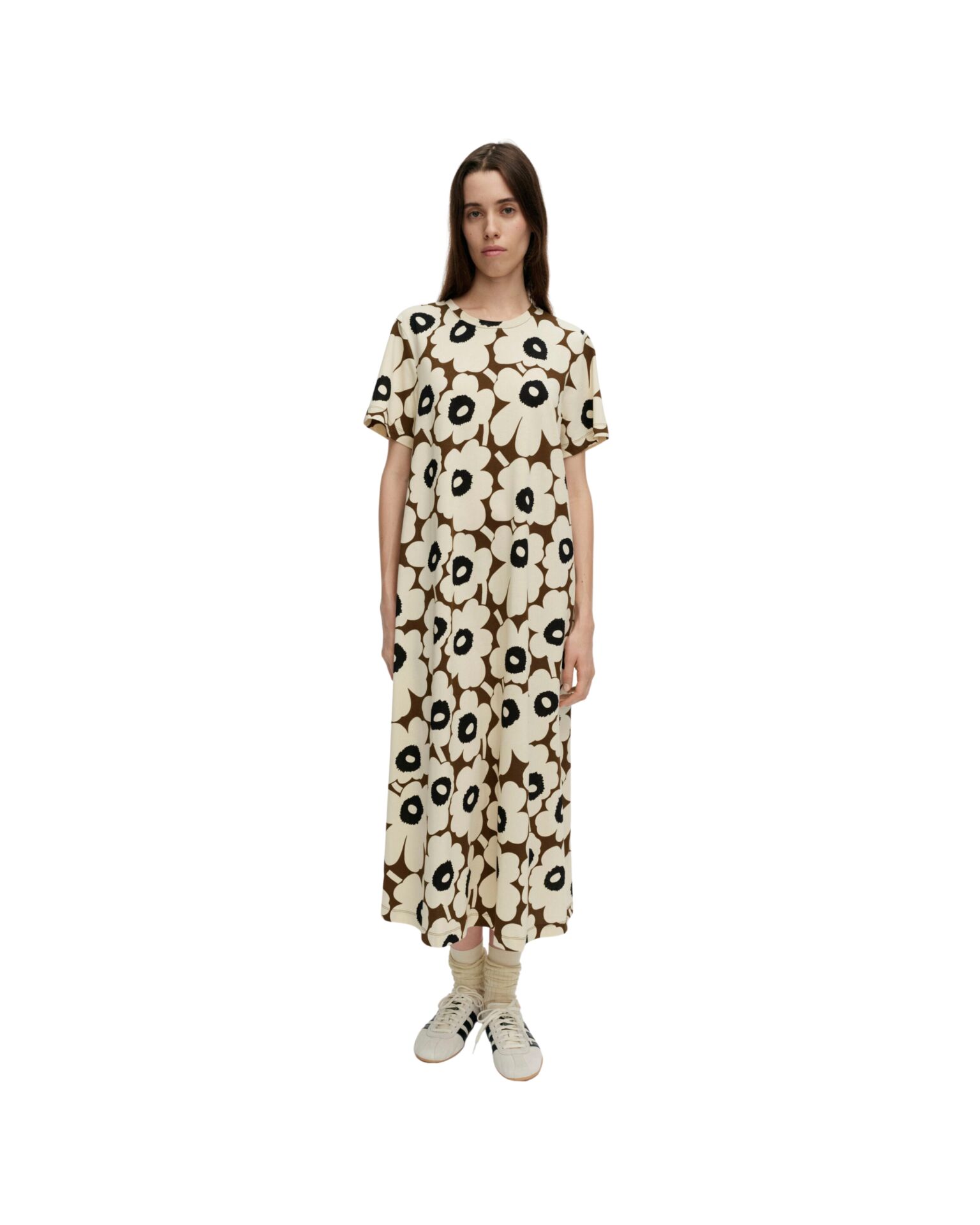 Pisteinen Unikko, Beige/ruskea/musta