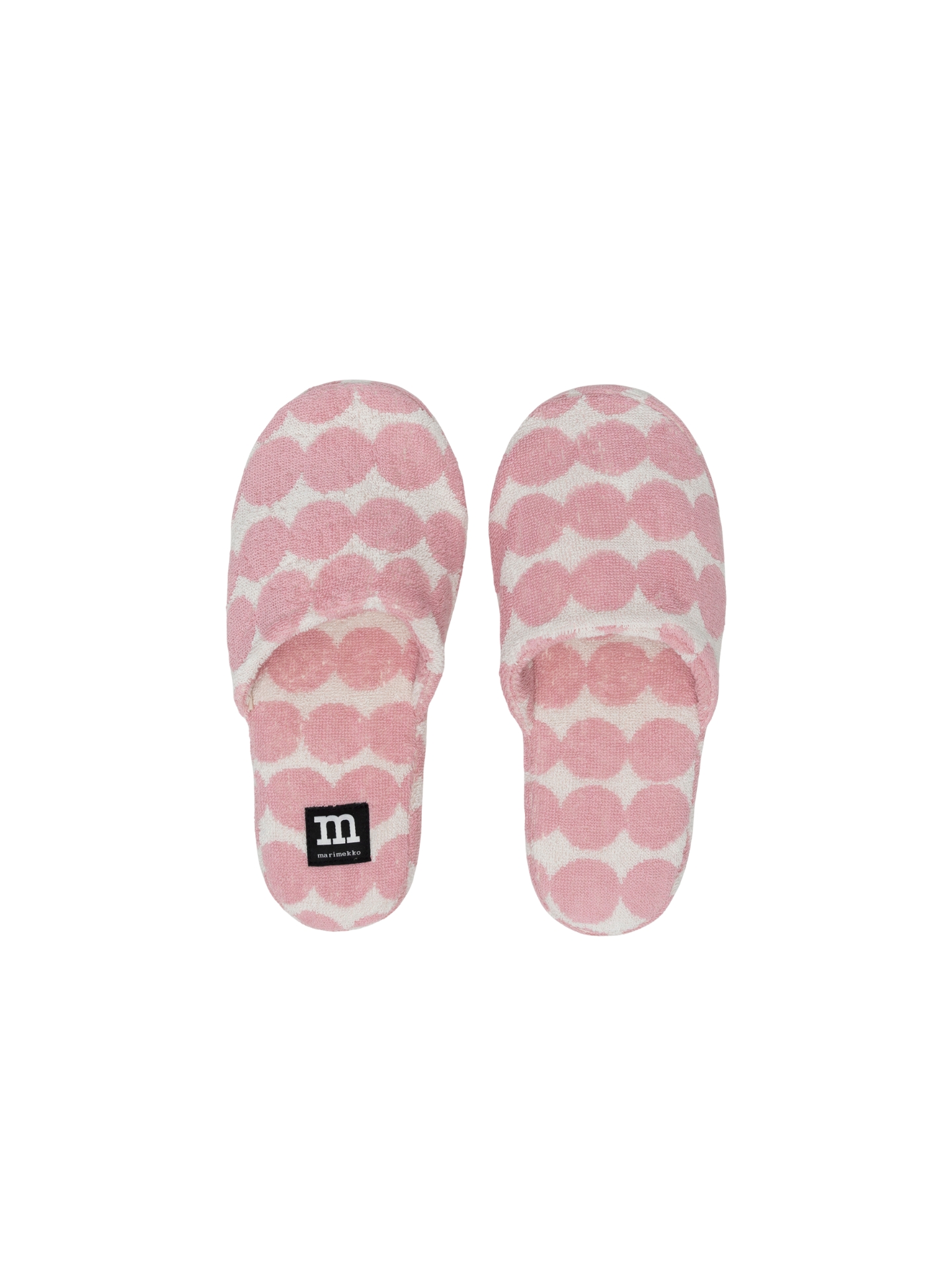 Räsymatto tossut, vaaleanpunainen