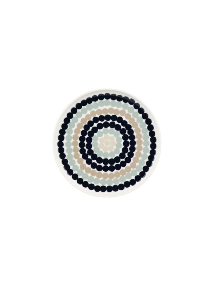 Räsymatto lautanen 20 cm, monivärinen